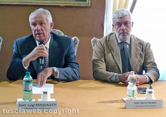 Luigi Pasqualetti e Mario Palazzi