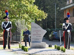 Vetralla - Inaugurato monumento dedicato alle vittime di Nassiriya