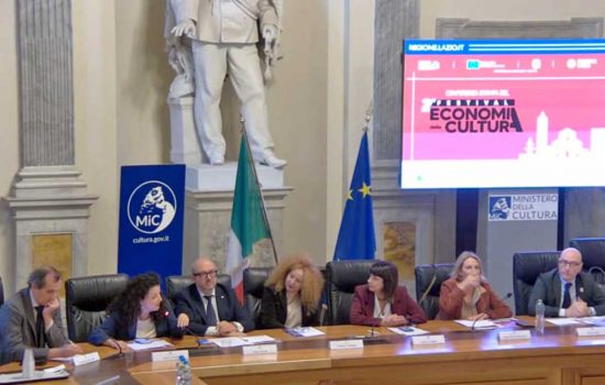 Festival Economia della cultura - La presentazione a Roma