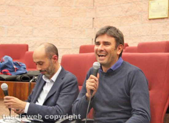 Alessandro Di Battista e Luca De Carolis