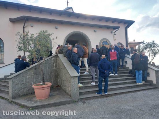 Viterbo - I funerali di Andrea Galvani