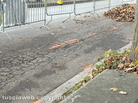 Viterbo - Viale Trieste - Partono i lavori di Talete