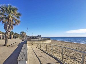 Il lungomare di Santa Severa