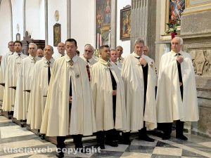Il pellegrinaggio dei Cavalieri del Santo Sepolcro alla Quercia