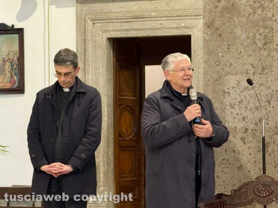 Il pellegrinaggio dei Cavalieri del Santo Sepolcro alla Quercia - Il vescovo Orazio Francesco Piazza