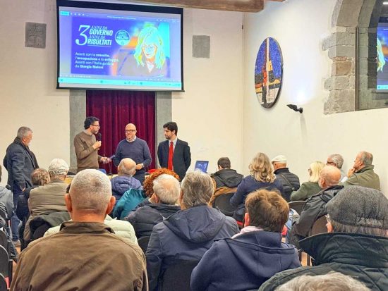 A Bolsena l'incontro organizzato da FdI per parlare dei tre anni del governo Meloni