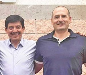 Il sindaco Marco Piendibene e Patrizio Pacifico