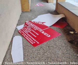 Tuscania - Attacco alla sede Cobas