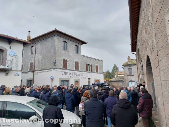Viterbo  - I funerali di Sergio Gentili
