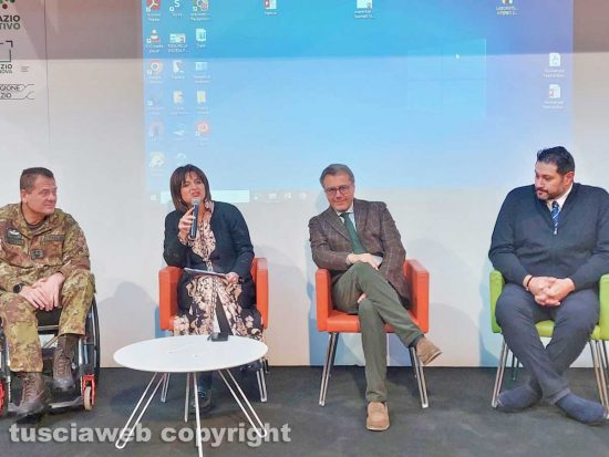 Gianfranco Paglia, Cristina Pallotta, Emanuele Aronne e Marco Pallucca