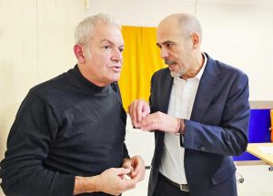 Il presidente di Cna Gismondi e il segretario Lupidi