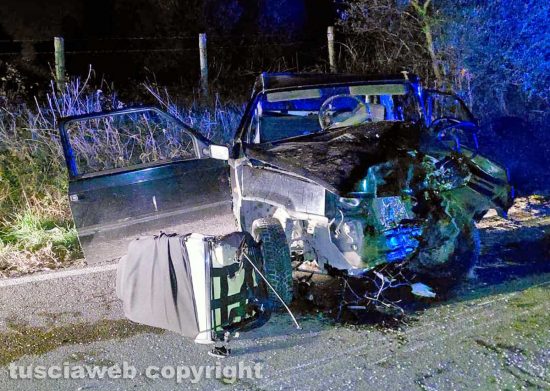 Mortale sulla Vetrallese, tre auto coinvolte