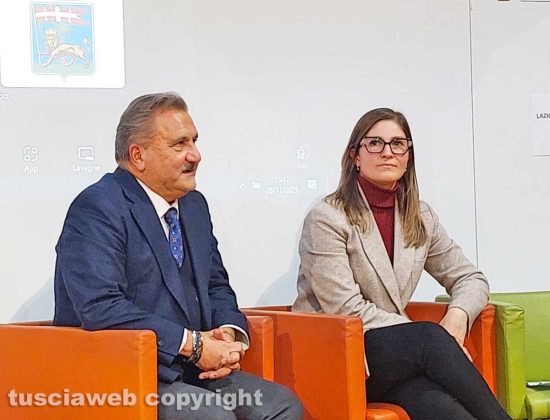 Enrico Panunzi e Francesca Pietrangeli