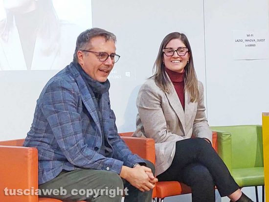 Emanuele Aronne e Francesca Pietrangeli
