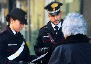 Carabinieri - Truffe agli anziani