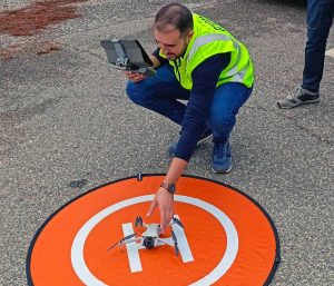Tarquinia - Corso di fotogrammetria con i droni per gli studenti dell'Iis Vincenzo Cardarelli