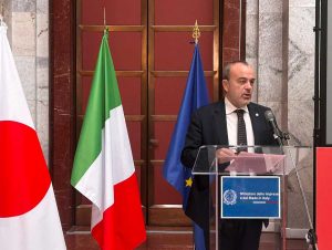 Antonello Aurigemma all'Expo Osaka 2025