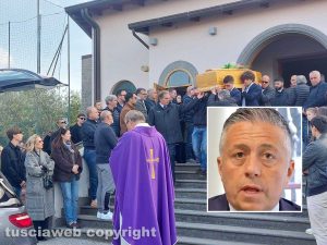 Viterbo - I funerali di Andrea Galvani