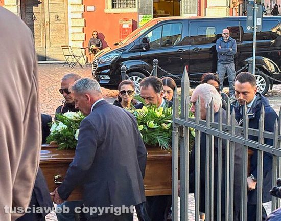 Civita Castellana - I funerali di Roberto Caprari