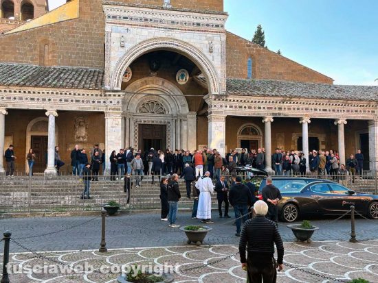 Civita Castellana - I funerali di Roberto Caprari