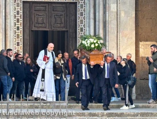 Civita Castellana - I funerali di Roberto Caprari