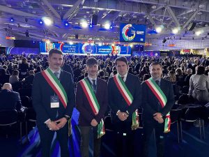 Alcuni sindaci della Tuscia all'assemblea generale dell'Anci