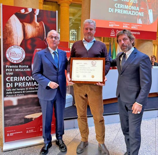 Premiazione vino cantina Stefanoni