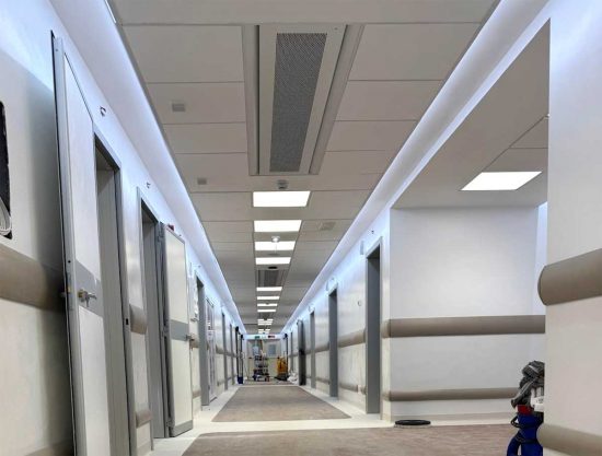 Viterbo - Il sopralluogo al nuovo reparto di ematologia