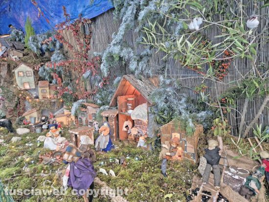 Montefiascone - Il presepio in via Porticella