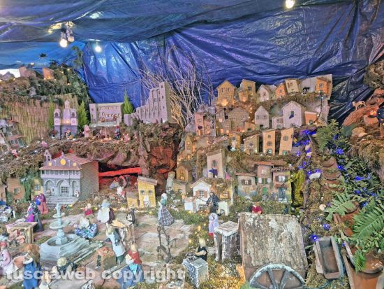 Montefiascone - Il presepio in via Porticella
