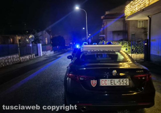 Montefiascone - Tentato furto in un'abitazione di via Paternocchio - L'intervento dei carabinieri