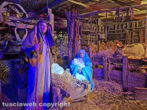 Montefiascone - Il presepe vivente nei giardini del palazzo vescovile