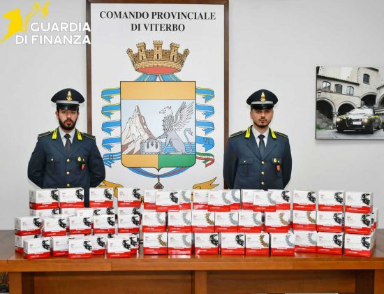 Viterbo - Guardia di finanza - Operazione "Natale sicuro" 