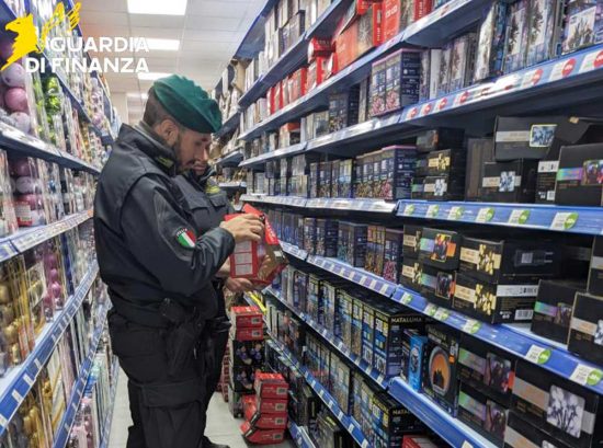 Viterbo - Guardia di finanza - Operazione "Natale sicuro" 