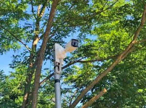 Telecamere di videosorveglianza installate in paese