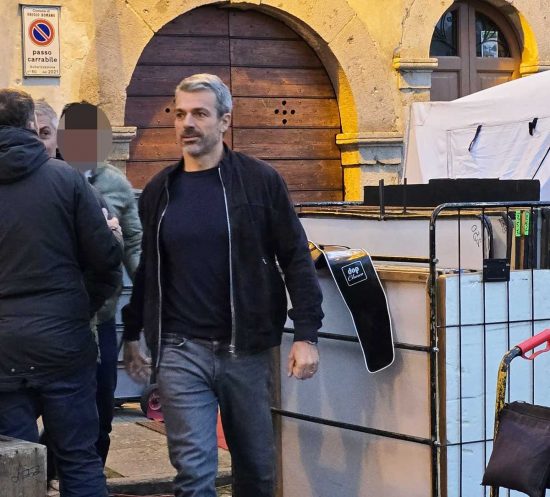 Oriolo Romano - Le riprese di Doc - Luca Argentero 