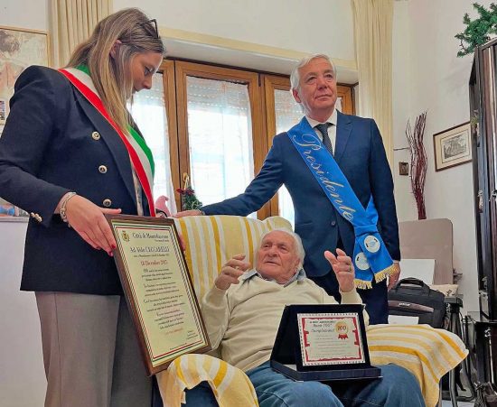 Montefiascone - Aldo Ceccarelli compie 100 anni