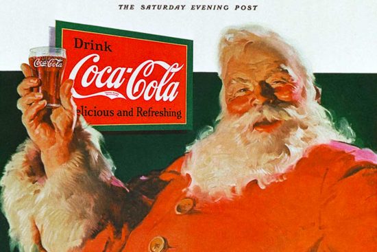 Il Babbo Natale della Cocacola