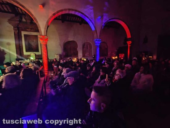 Ronciglione - Tuscia in jazz for Sla Winter - La chiesa di san Sebastiano durante il concerto