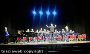 Tuscia in Jazz for Sla - Teatro Unione - La banda Alceo Cantiani di Ronciglione