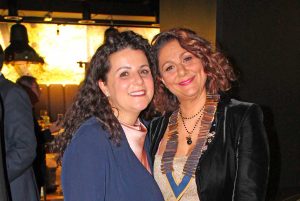 La sindaca Chiara Frontini con la presidente del Rotary Club di Viterbo Alexia Paolocci