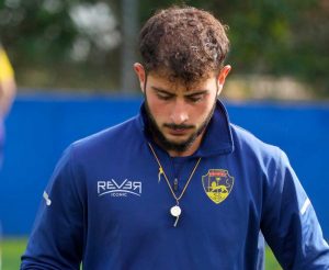 Il giovane mister Andrea Mancini alla guida della Viterbese