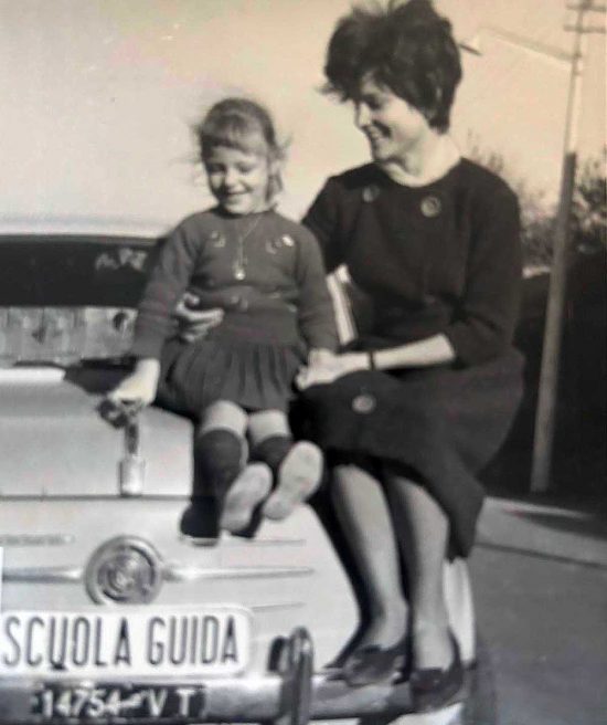Montefiascone - Due giovanissime Marzia  e Rina Mocini