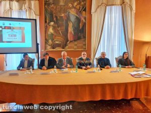 Da sinistra: Francesca Primi, Egidio Bianconi, Luigi Pasqualetti, Alfonso Antoniozzi, Domenico Arruzzolo e Simona Mainella