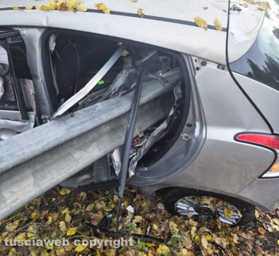 Viterbo - Incidente sulla Cassia Cimina