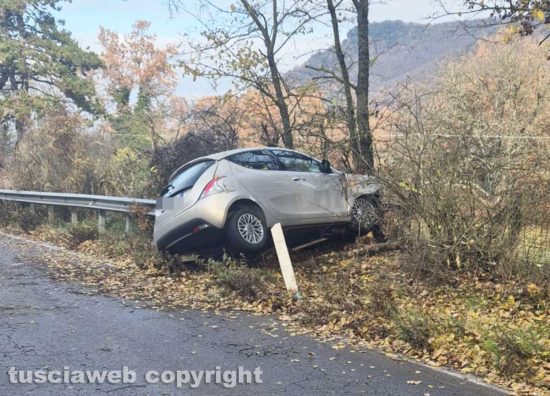 Viterbo - Incidente sulla Cassia Cimina