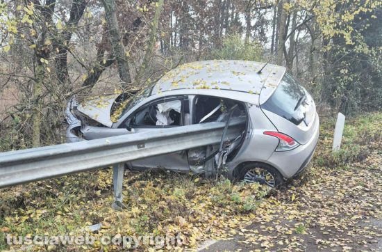 Viterbo - Incidente sulla Cassia Cimina