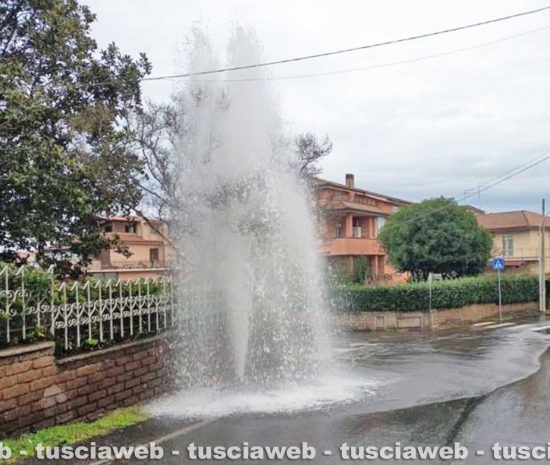 Nepi - La perdita d'acqua