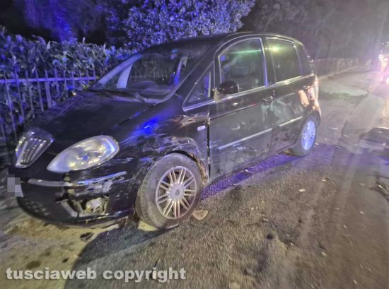 Montefiascone - Incidente sulla Cassia Nord