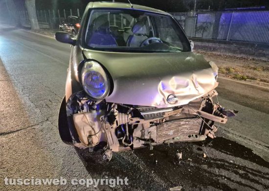 Montefiascone - Incidente sulla Cassia Nord